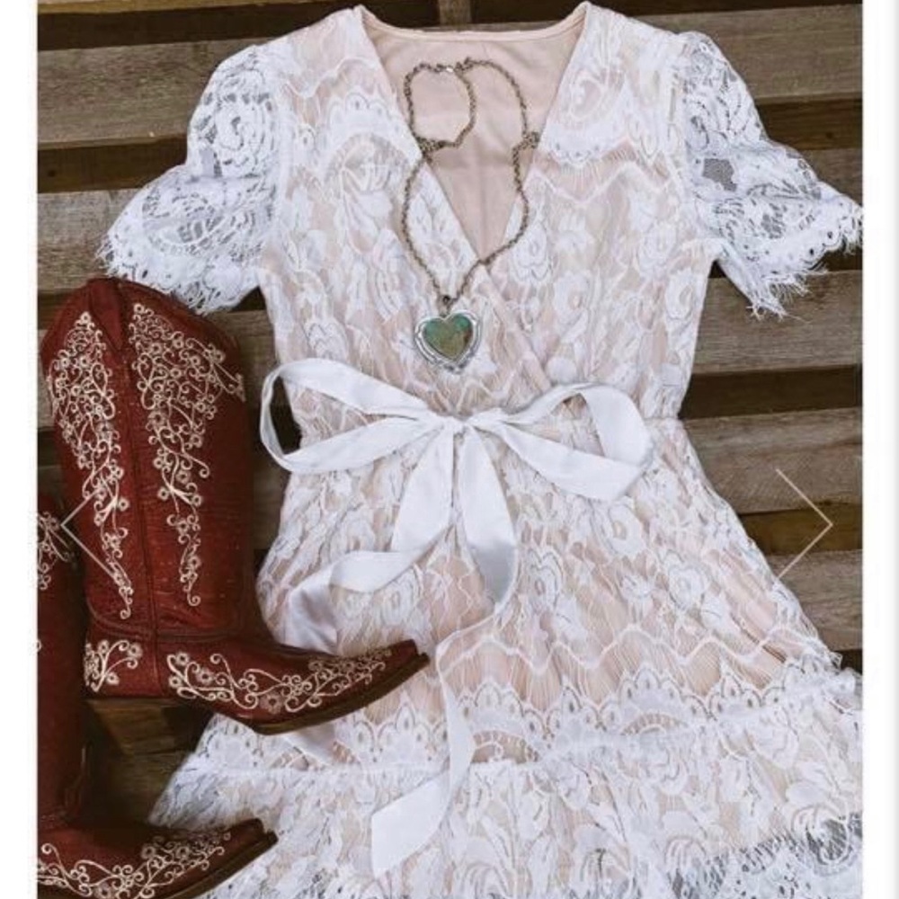 Southern Fried Chics Lace Dress